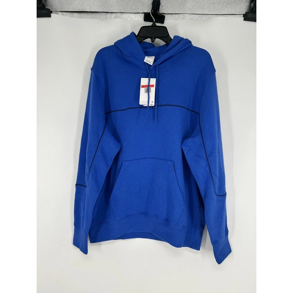 Nike Club Total 90 Soccer Hoodie Mens Large Fleece Graphic Sweatshirt HV3509-480